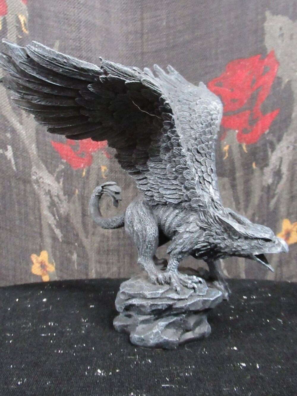 Mythological Gryphon Guardian Statue